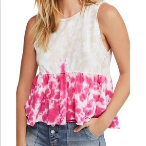 Free people hot hibiscus combo tye xs